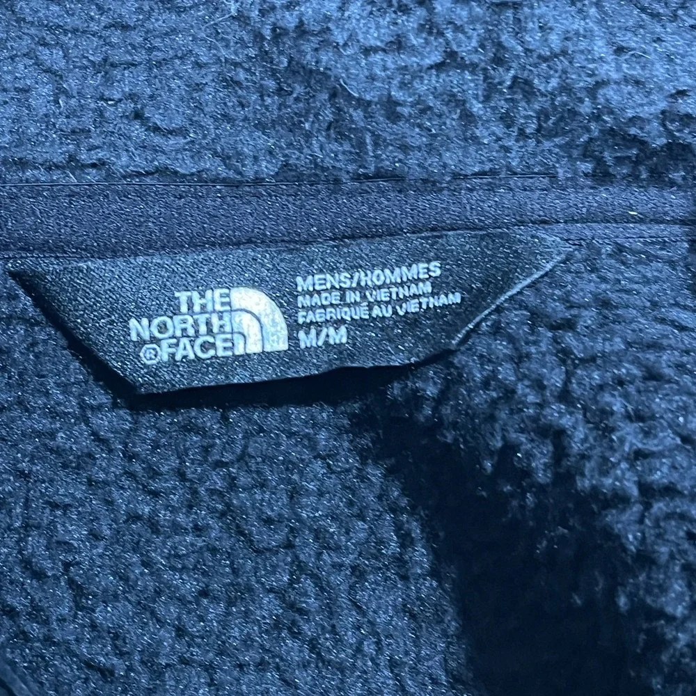 The North Face Jacket‎ Men's Medium Full Zip Fleece Charcoal Outdoor